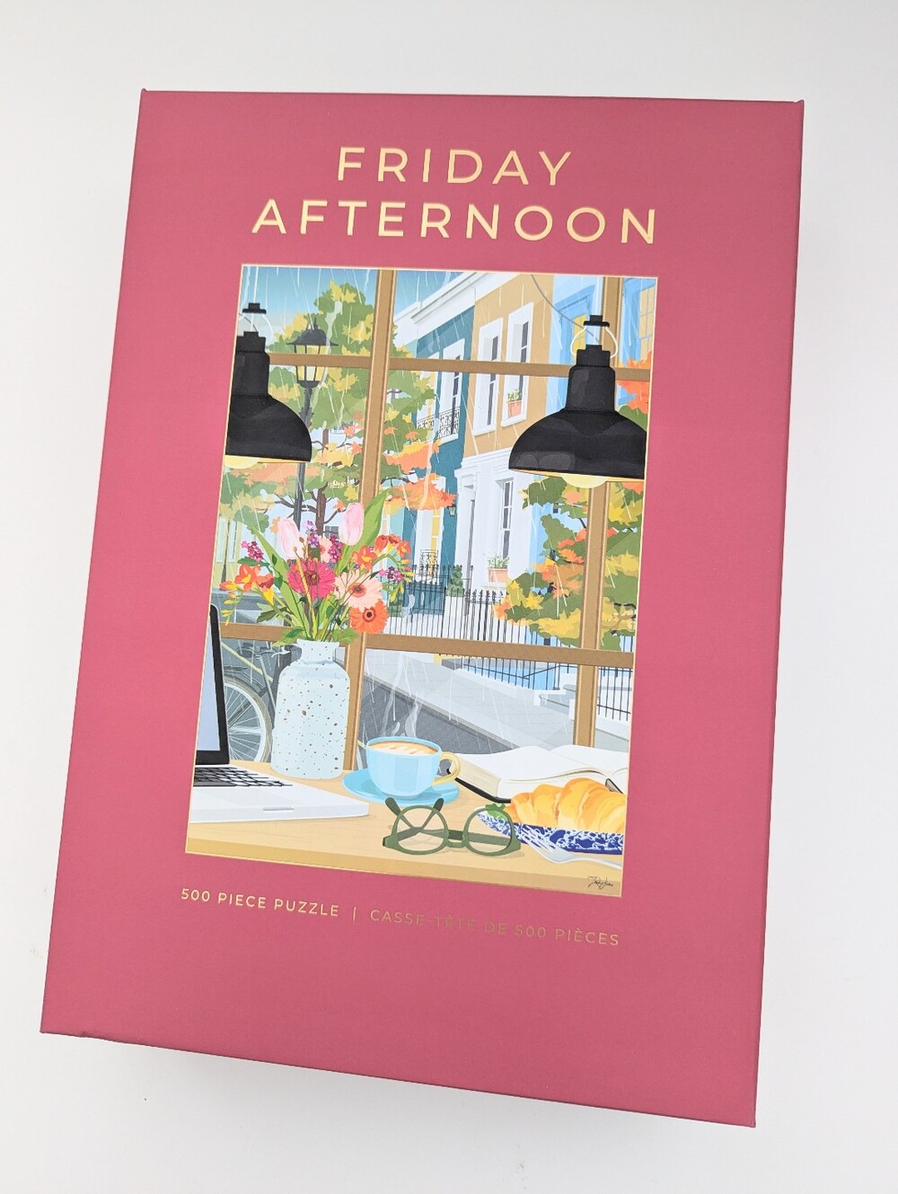 NEW IN BOX Hobbry "Friday Afternoon" 500-Piece Puzzle